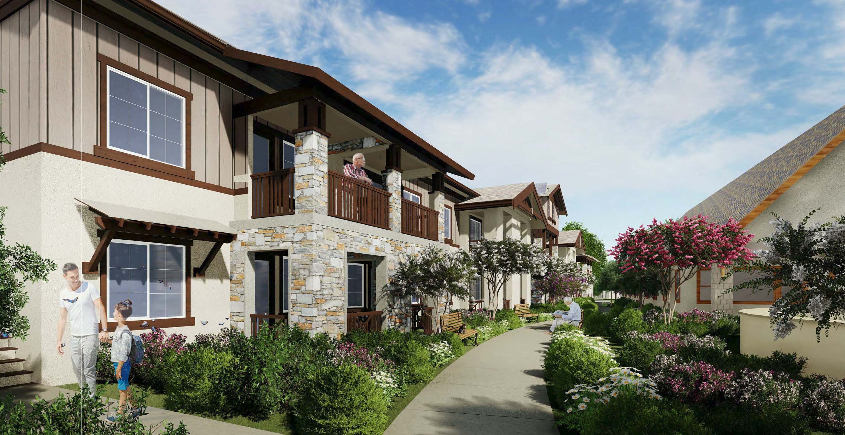 A rendering of Santa Angelina